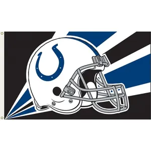 100d In Kỹ Thuật Số Ngoài Trời Banner 32 Nfl Thiết Kế Indianapolis Colts Cờ