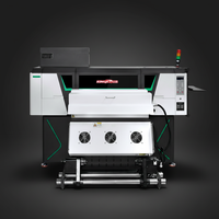 Printer DTF Tanpa Bubuk Format Besar Kingjet Lebar 60cm, Printer Roll Direct to Film dengan Sistem Pengumpan Film Otomatis, Film PET