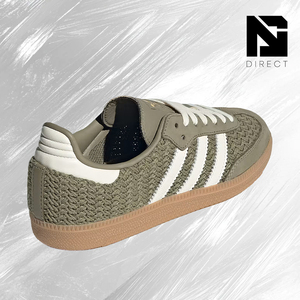 Adidas Wmns Samba Og 'knit Pack - Orbit Green' รองเท้าลำลองสำหรับผู้หญิงสุดหรู - Product Image 3