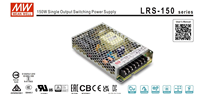 Alimentations à découpage MEAN WELL LRS-35 LRS-50 LRS-75 LRS-100 LRS-150 LRS-200 LRS-350 AC DC 5V 12V 15V 24V 36V 48V
