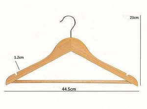 Perchas de Madera Maciza de Color Vintage, Estilo Japonés, Acero Inoxidable, de un Solo Nivel, para Baño, Embalaje Disponible - Product Image 3