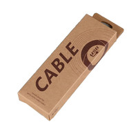 Étui de téléphone portable imprimé personnalisé boîte d'emballage en papier kraft boîte de téléphone portable au détail étui chargeur boîte d'emballage