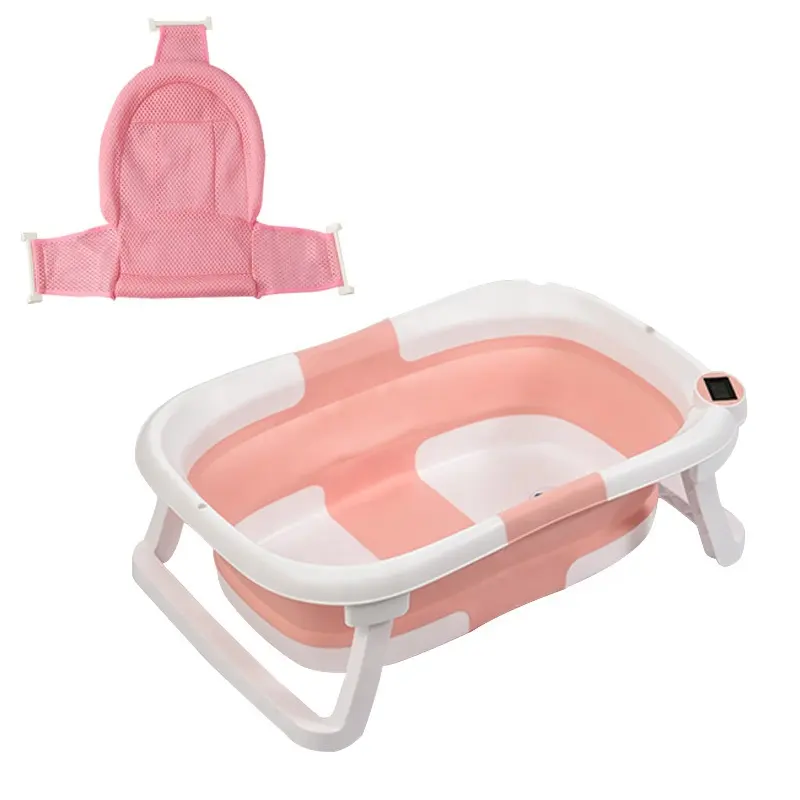 Portable Newborn Products Baby Foldable Shower baby bath tub with folding bathtub foldable baby bath tub plastic