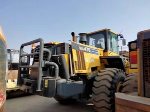 รถตักล้อยางมือสอง โคมัตสุ WA470-3 ผลิตในญี่ปุ่น รถตักล้อยางมือสอง โคมัตสุ WA 470-6 7 ตัน ขายในจีน - Product Image 2