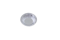 Moule à tarte en aluminium jetable, résistant au congélateur et au four, rond, pour tarte aux œufs, fournitures de cuisson, récipient pour tarte aux œufs