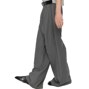 <span class=keywords><strong>Pantaloni</strong></span> da <span class=keywords><strong>uomo</strong></span> Casual oversize alla moda all'ingrosso <span class=keywords><strong>pantaloni</strong></span> a cerniera con cuciture laterali rilassate - Product Image 3