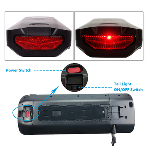 Factory Sales Rear Rack for <b>Ebike</b> Conversion Kits <b>36V</b> 48V 52V Lithium <b>Battery</b> Pack - Product Image 3