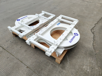 Chariot élévateur en acier robuste et durable, rotateur à 360 degrés avec roulement à billes, fabriqué en Chine