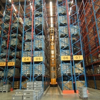 Sistema de Almacenamiento ASRS, WCS, WMS, Transportadores, Robots, AGV, RGV, Manipulación de Carga, Metálico, 2500kg