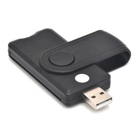 Lecteur de carte à puce 4 en 1 USB 2.0 SD TF SIM USB à accès commun