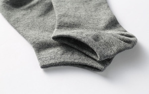 Unisex cơ bản vớ cotton màu rắn cơ bản mô hình giản dị OEM Dịch vụ dưới logo - Product Image 5