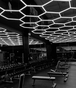 Lavagem do carro detalhando luz hexagonal levou para carro cuidados oficina luzes led - Product Image 6