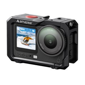 Carcasa de Aleación de Aluminio Amazear para DJI Osmo Action 6, Ligera y Resistente a Impactos con Base Magnética de Liberación Rápida - Product Image 1