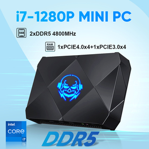 Topton Mini PC Gamer i7 1280P i5 <span class=keywords><strong>I3</strong></span> 14 núcleos 20 hilos Windows11 NUC Gaming <span class=keywords><strong>Computer</strong></span> Dual DDR5 PCIE4.0 SSD 3x4K UHD HTPC WiFi6 - Product Image 2
