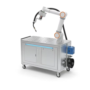 CNC GRUP Taşınabilir Otonom Mobil Kaynak Arabası 6 Eksenli İşbirlikçi Robot PLC Motor Şanzıman Yatağı Paslanmaz Çelik 4kW - Product Image 1