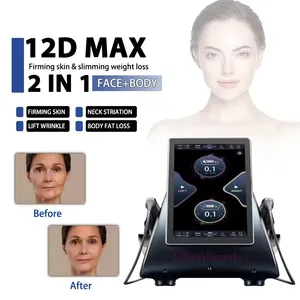 Corpo facciale 7D 12D Max macchina Vmax lifting viso sma corpo sottile rimozione antirughe