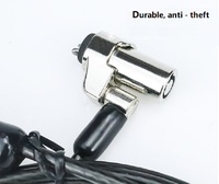 Kunci Kabel Laptop Anti Maling Baja Paduan Seng YH1183 1.8m Tahan Lama Kabel Keamanan Notebook HP Nano Slot Door Asal Zhejiang