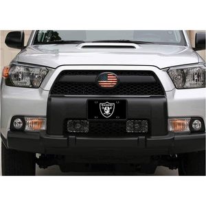 Placa Decorativa de Aluminio para Automóvil con Diseño de Fútbol Americano del Equipo Oakland, Duradera, para Decoración de Automóviles, Hecha en China - Product Image 4