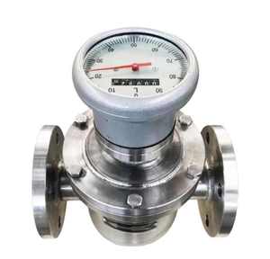Medidor de Flujo Ovalado de Acero Inoxidable a Precio de Fábrica, OEM, Alta Precisión 0.5%FS, Salida 4-20mA para Viscosidad, Químicos, Pegamento, Agua MDW F - Product Image 2