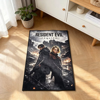 Tapis imprimé avec l'image d'un film d'horreur, tapis antidérapant pour la chambre à coucher, décoration de la maison, tapis de sol en peluche de haute qualité, tapis personnalisé avec un personnage de film
