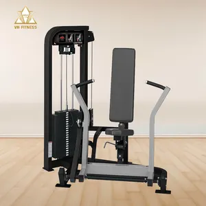 wholesale 2024 equip back pull plate loaded fitness exercise bodybuilding chest press machine gym equipment chest/shoulder press