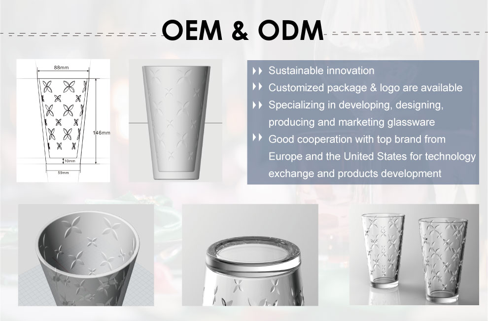 high quality popular classic designs water glass tumbler  8oz hot sale wave curve inside home restaurant glass cup for home used