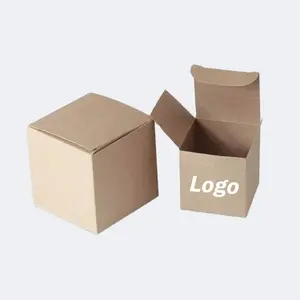 Recyclable empty candle packaging boxes for small business digital printing oem reasonable price valentines gift paper box