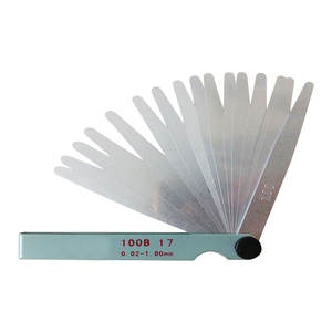 Jinghua Brand <b>Gap</b> Gauges Steel Feelers 100 150 200 mm Thickness Measuring Tools 14 17 Pieces Feeler Gauges for Measuring - Product Image 1