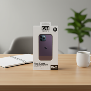 Custodia in Silicone DAM Imitazione per 15 Pro Max, Colore Puro, Antiurto - Product Image 3