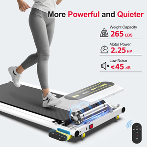 <span class=keywords><strong>Tapis</strong></span> de marche portable sous le bureau, mini <span class=keywords><strong>tapis</strong></span> de course électrique pour la maison, machine de course plate avec écran LED et télécommande - Product Image 4