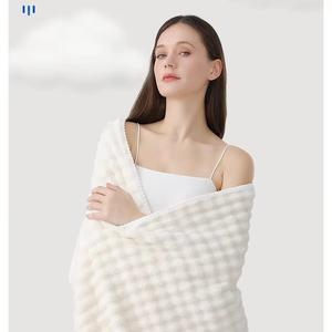 Eco-Friendly Microfiber <b>Bath</b> <b>Towel</b> <b>Set</b> Quick-Dry Solid Color Coral Fleece Absorbent Soft Face Wipe Knitted Child-Proof Home - Product Image 2