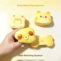 Jouet Squishy Animal en PU à Remontée Lente, Anti-Stress et Décompression, pour Adultes Unisexe, Vente en Gros, Province du Zhejiang