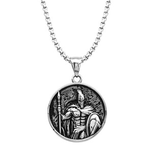 Collares de joyería de moda con colgante impermeable de acero inoxidable sin deslustre Vintage <span class=keywords><strong>Valor</strong></span> para hombres al por mayor 2025 - Product Image 1