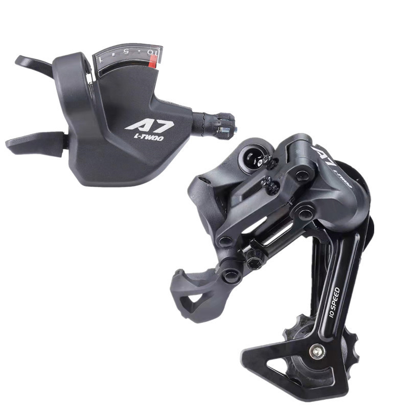 Самый дешевый Ltwoo A7 10 скоростей указано видео окно детектор версия с Манетки Передний Задний переключатель