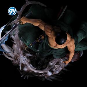 รูปปั้นขนาดใหญ่ลาย Hunter Zoro ขนาด29ซม. หนึ่งชิ้น2020รูปปั้นอะนิเมะของสะสม - Product Image 5