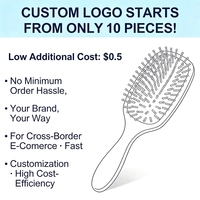 Mode Cartoon Geprint Fruit F6 Luchtkussenkam Schattig Ontwerp Meisjes Hoofdmassage Haarstyling Tool