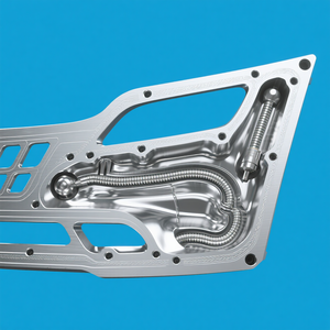OEM Kunststoff-Spritzgussteile Hersteller Maßgeschneiderte Verarbeitungsdienstleistungen Produkte ABS+PC Gehäuse CNC-Bearbeitung <span class=keywords><strong>5</strong></span>-Achsen für - Product Image 2