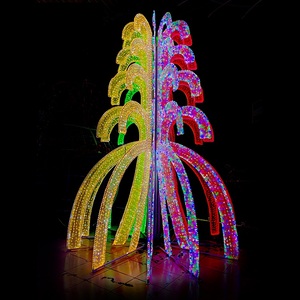 Custom Giant Holiday Decoration Lighting Project RGBW Christmas <strong>LED</strong> <strong>Tree</strong> <strong>Light</strong> - Product Image 1