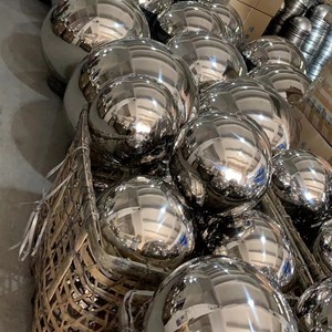 Bolas Reflectantes de Acero Inoxidable Pulido con Espejo, Adornos de Jardín, Bolas de Metal Huecas, 15cm, 20cm, 25cm y 30cm - Product Image 5