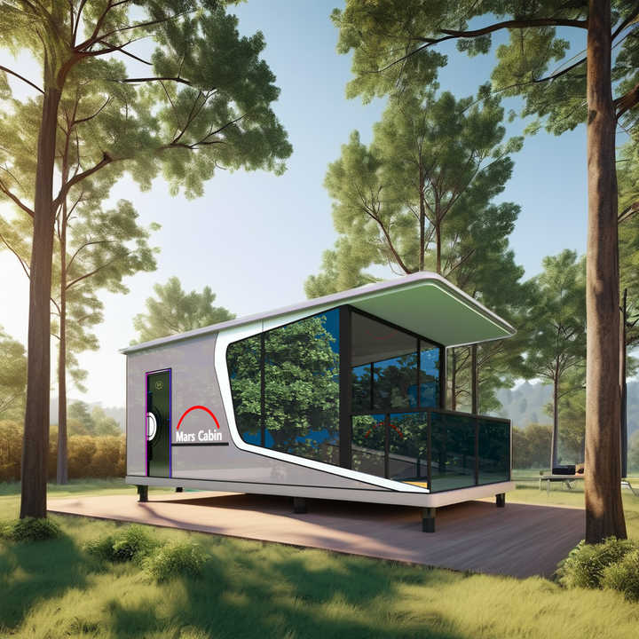 Modern Eco Prefabricated Modular Home Space Capsule Container House ...