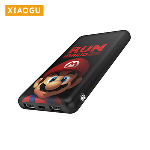 Fábrica nueva <span class=keywords><strong>10000mAh</strong></span> Mi Power Bank dibujos animados impreso doble salida USB Micro USB entrada LED Indicador 10W batería externa portátil - Product Image 5