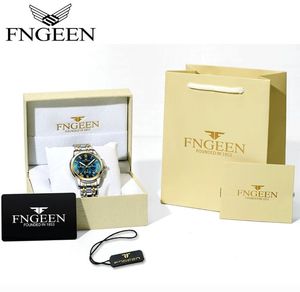 Cajas de Papel para Relojes al por Mayor de Fngeen, con Tarjeta de Garantía, Instrucciones, Ajustador, Paño de Limpieza, Caja para Regalo - Product Image 4