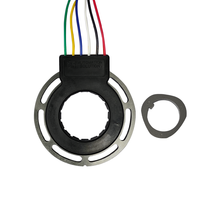 Encodeur de position absolue SPI résistant aux environnements difficiles, résolveur multitours IP69 avec convertisseur pour la construction navale 10 12 14 16 bits