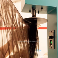 Machine d'usine de cheveux d'enseignement pour la bobineuse de trame de cheveux de paquets de cheveux Machine d'extensions humaines