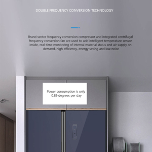 Wholesale Refrigerator 558L Frost Free Big <b>Fridge</b> Black Smart Kitchen Home Side-by-side French Door Refrigerators Refrigerated R - Product Image 2