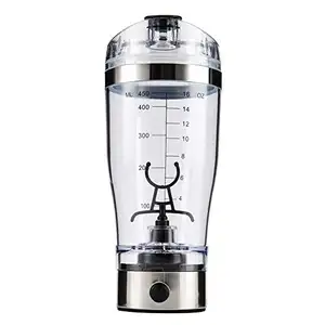 BPA Free Sạc USB Cáp Protein Lưu Trữ Container Protein Điện Shaker