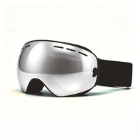 Masque de ski sphérique professionnel unisexe pour l'alpinisme et les activités de plein air, anti-buée, vente en gros