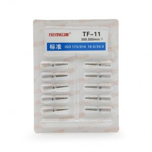 YP stomatologia originale forte forza di taglio dentale in acciaio diamante lucidatura frese chirurgiche ad alta velocità frese dentali - Product Image 3