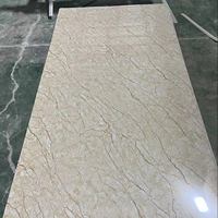 Mur de marbre intérieur en PVC de luxe impression 3D panneau mural en marbre UV pour la décoration de la maison