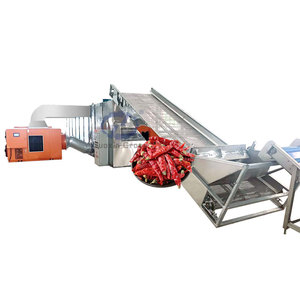 Automatic Food <b>Dehydrator</b> Chili Dryer <b>Machine</b> Vegetable Black Pepper Continuous Drying <b>Machine</b> - Product Image 1